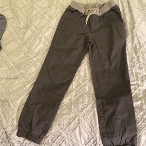 Cat & Jack Gray Cotton Jogger pants Boy size 14